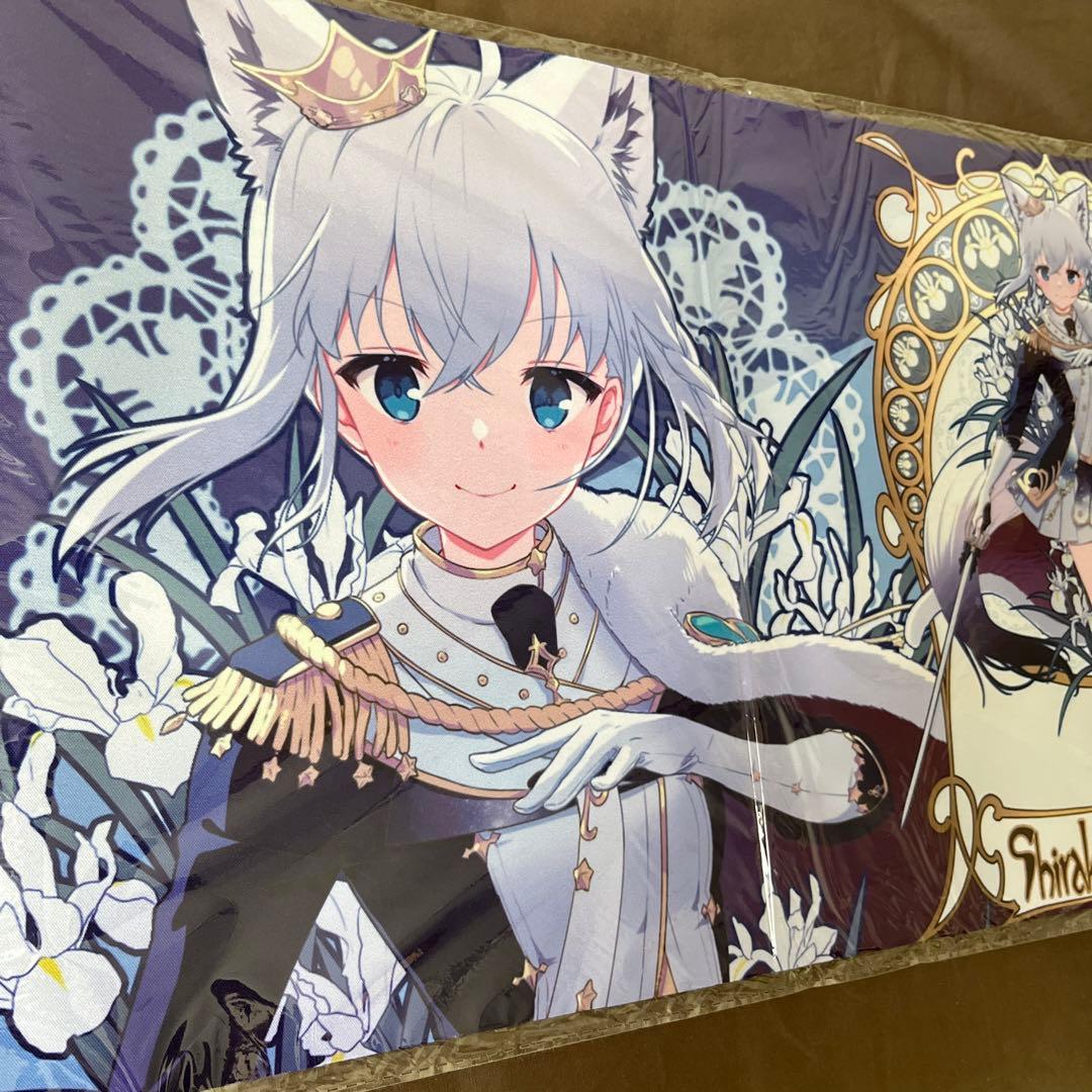 【ラバーマット】ホロライブ 白上フブキ ミュシャ風 混沌の女神様【未開封】