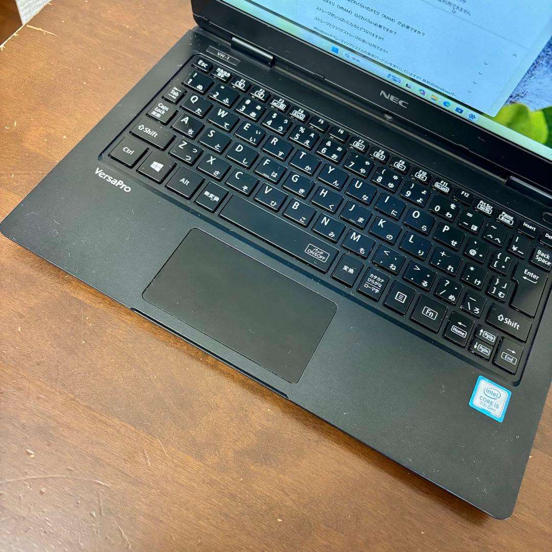 Windowsノート本体 NEC VKT12H-1 Windows11 Pro/SSD128GB