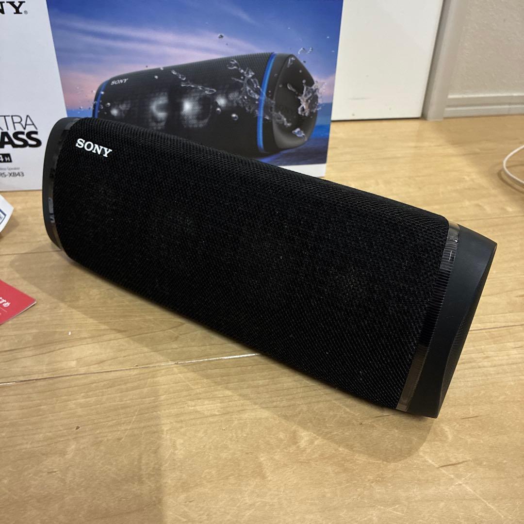 ワイヤレスポータブルスピーカー 【SONY】 SRS-XB43 ブラック
