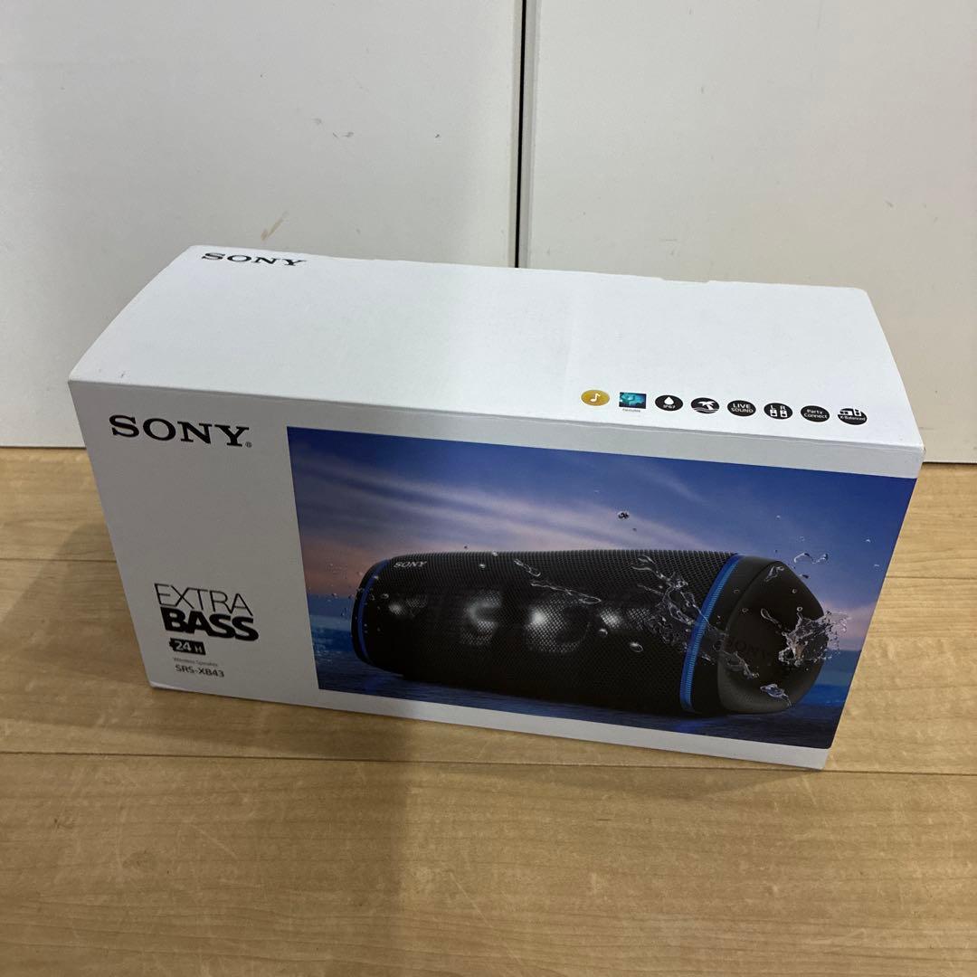 ワイヤレスポータブルスピーカー 【SONY】 SRS-XB43 ブラック