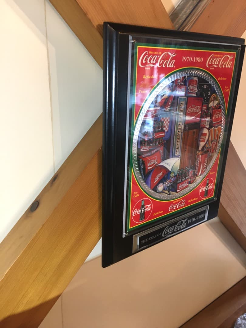 ○美品 Coca-Cola コレクターズプレート コカコーラ 1970-1980