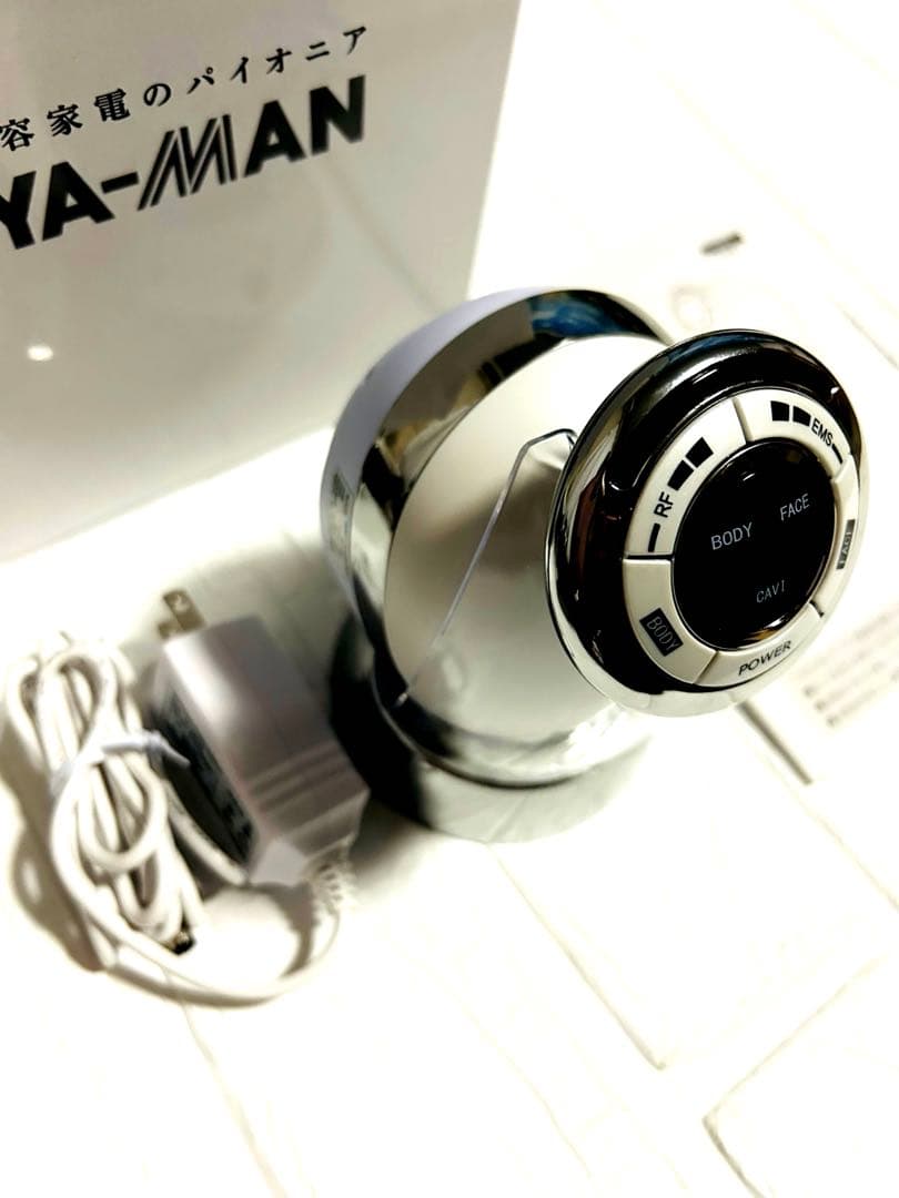 【新品未使用】ヤーマン RFボーテ キャビスパRFコア ホワイト 家庭用 美容器