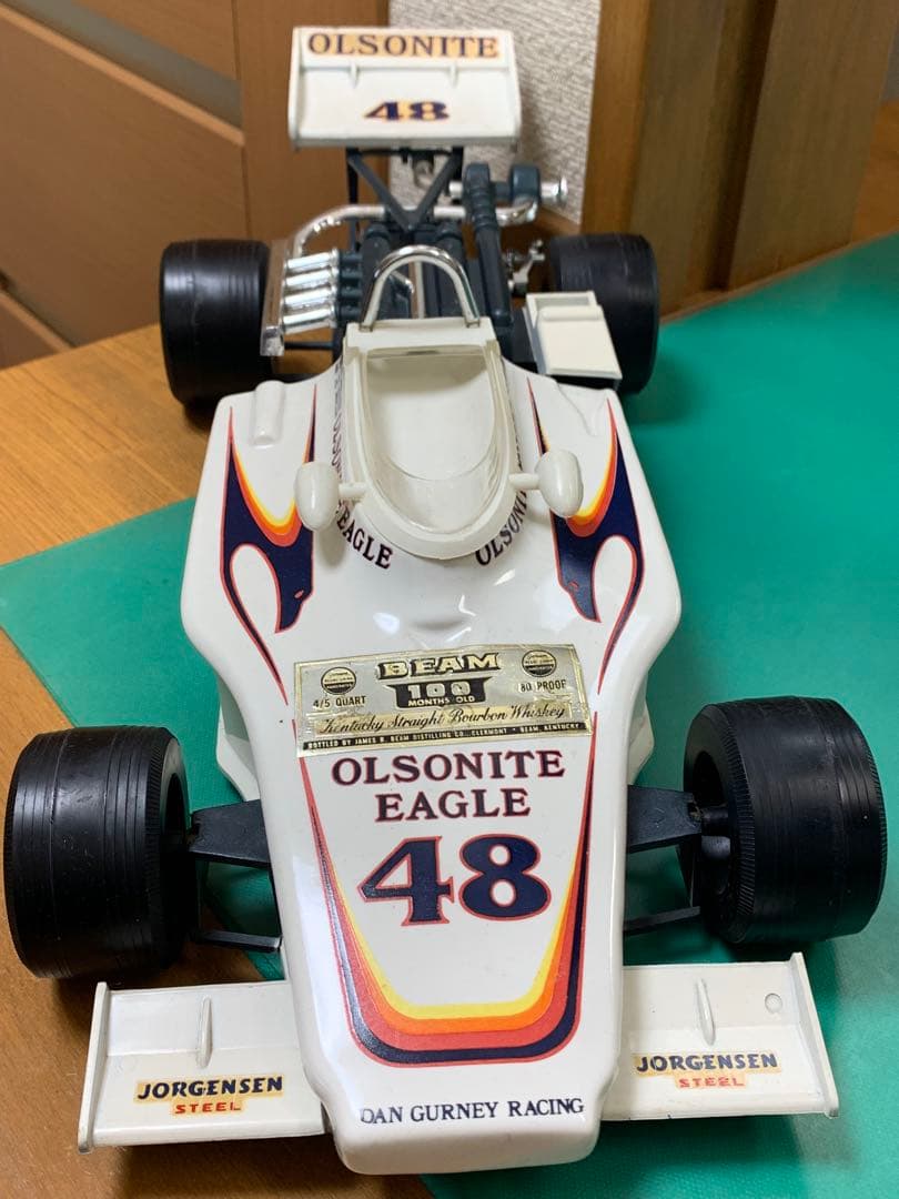 珍品 未開栓 ウイスキー ジムビーム オルソナイト・イーグル48 陶製 F1