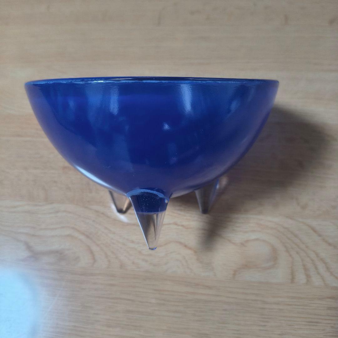 Nybro Cilla Persson Vintage ３本脚 クリスタルボウル