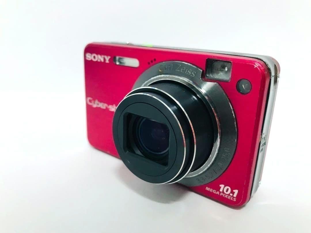 【返品保証】SONY Cyber-shot DSC-W170 レッド