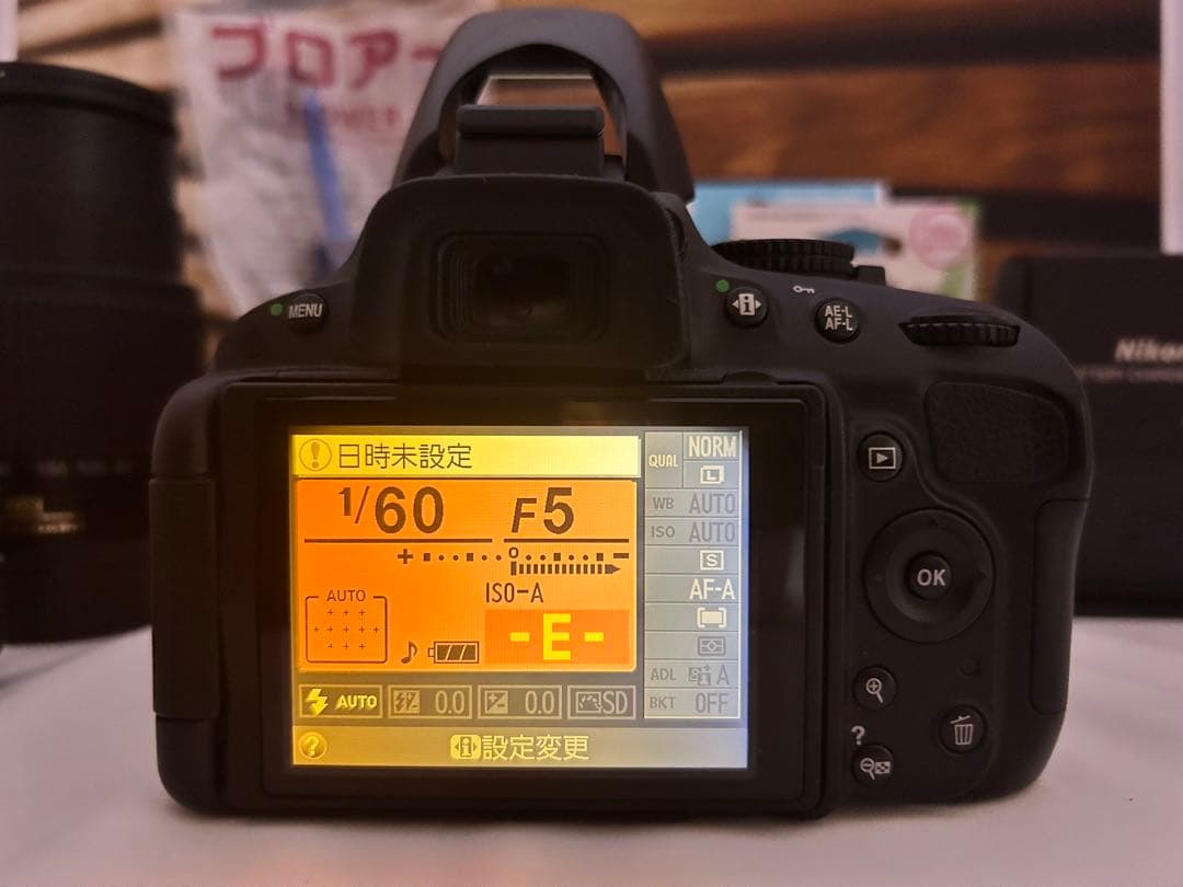 ★D5100★Nikon デジタル一眼　ダブルレンズ　スマホ転送
