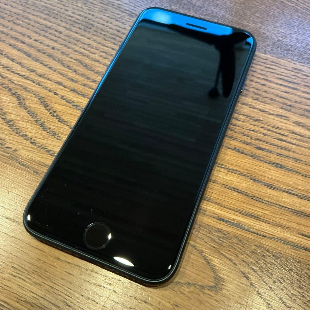 iPhone SE (第3世代) ミッドナイト64GB箱付き美品