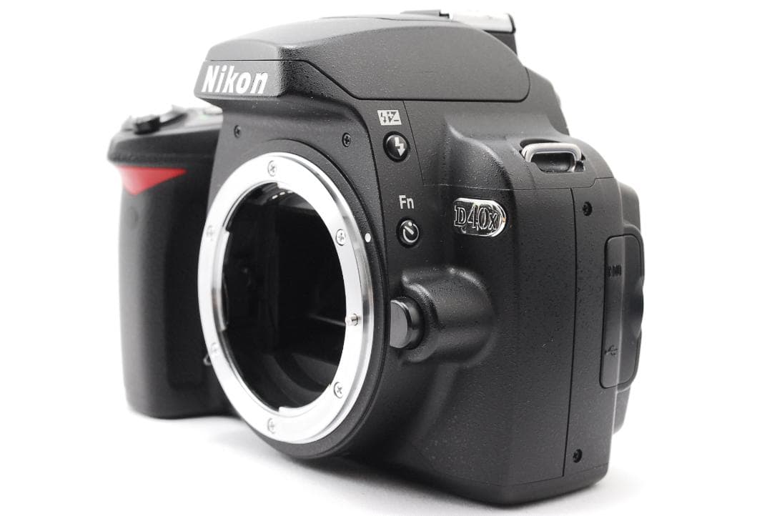 【ショット数少】Nikon D40X　スマホ転送　届いてすぐ撮影できる安心セット