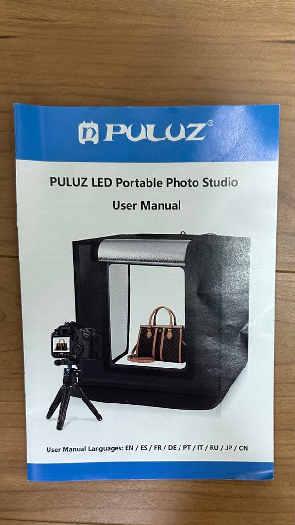 PULUZ 撮影ボックス60×60×60cm撮影ブース 折り畳み式簡易スタジオ