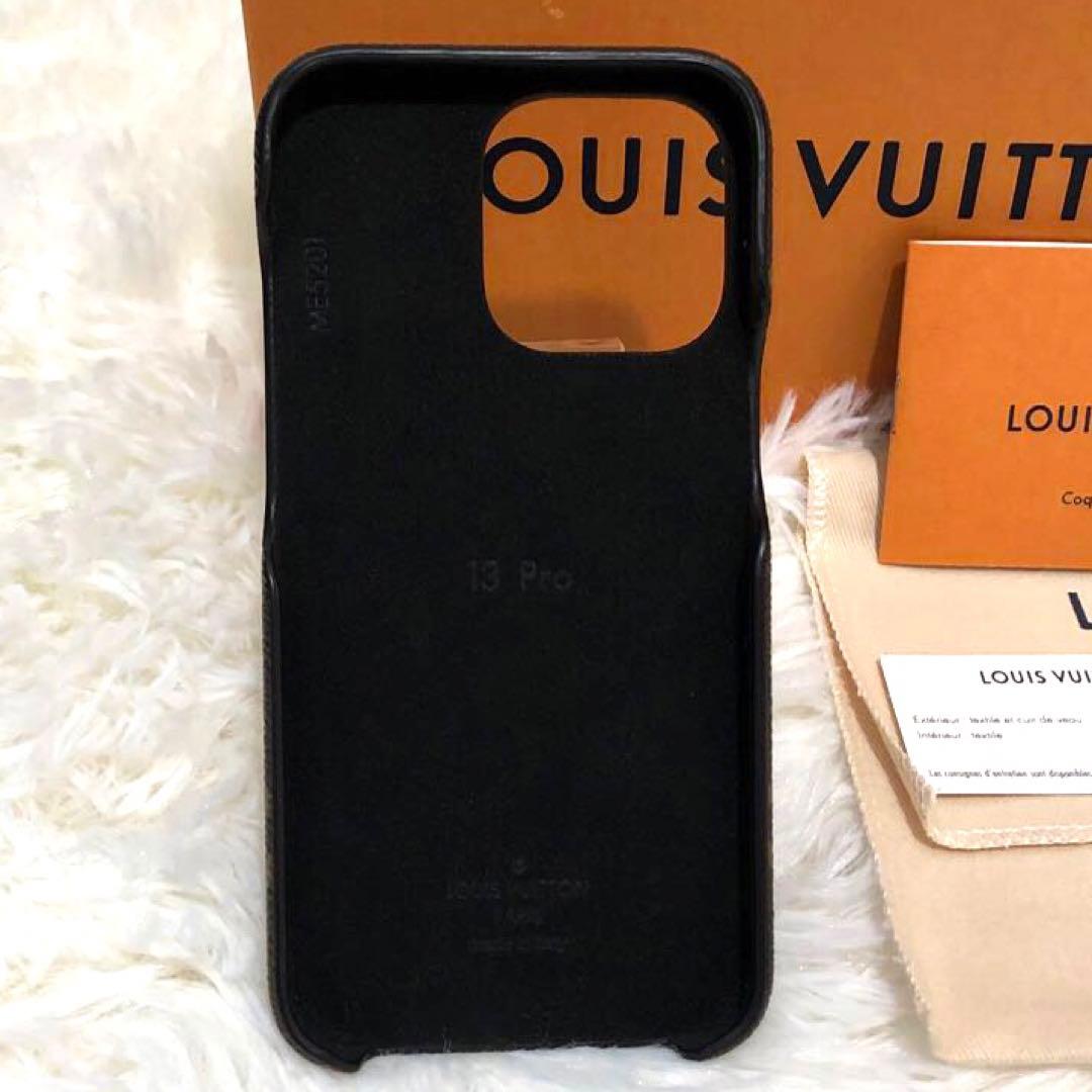 ルイヴィトン レザー　iPhone13 pro ドーフィーヌ　スマホケース