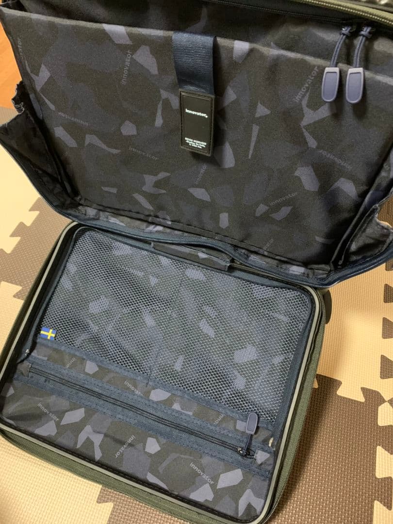 イノベーター キャリーケース フロントオープン 機内持込可33L