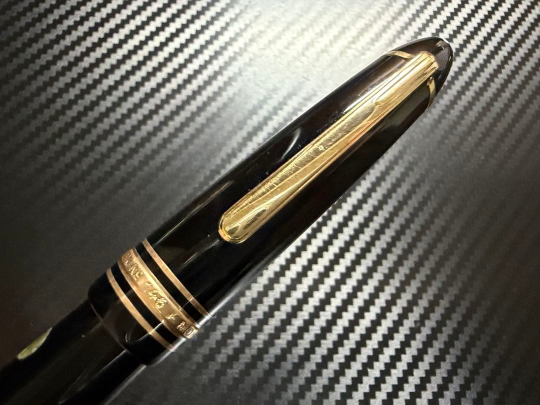 美品 モンブラン マイスターシュテュック 146 万年筆 14K 全金 M 中字