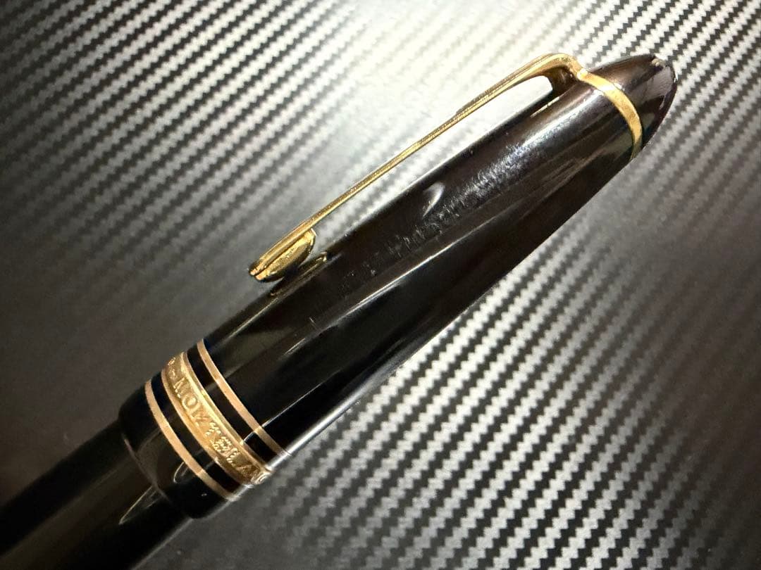 美品 モンブラン マイスターシュテュック 146 万年筆 14K 全金 M 中字