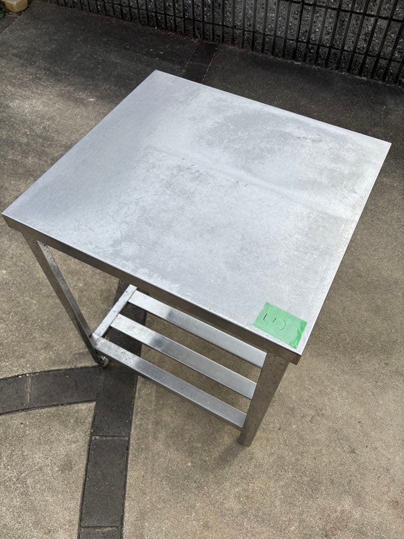 店舗用品 厨房用品 作業台 コンロ台 炊飯台600×550×800(1)