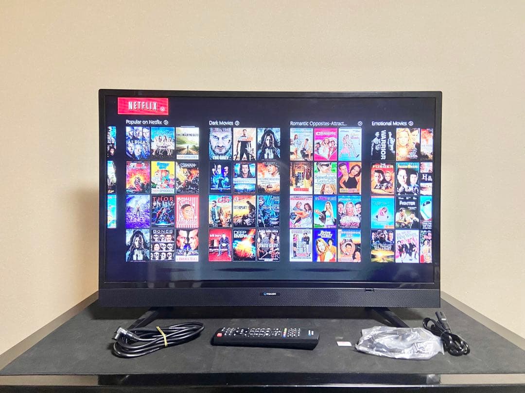 【すぐ使えます】maxzen マクスゼン 32型テレビ｜録画対応｜付属品あり