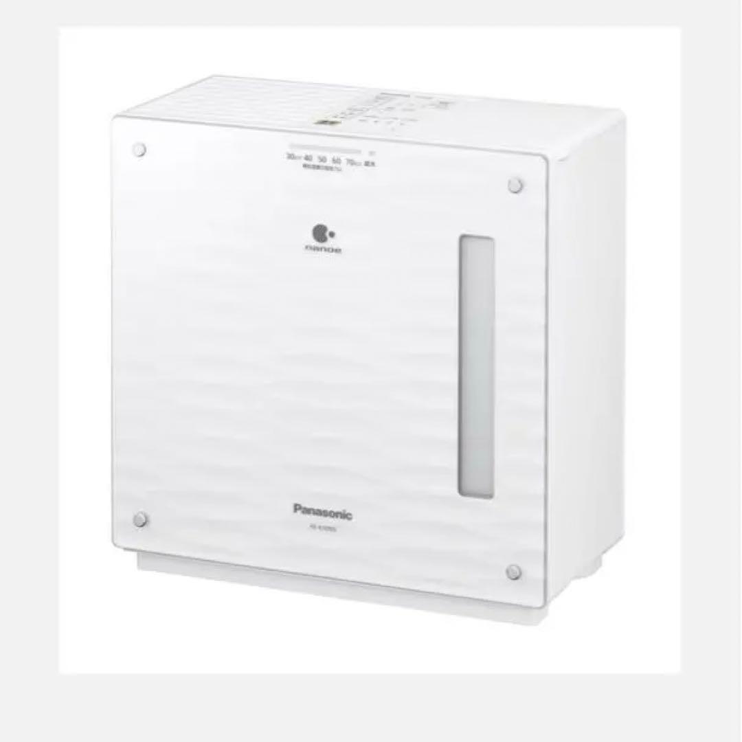 Panasonic 加湿器 ホワイト✴︎状態良いです！新品フィルター付き