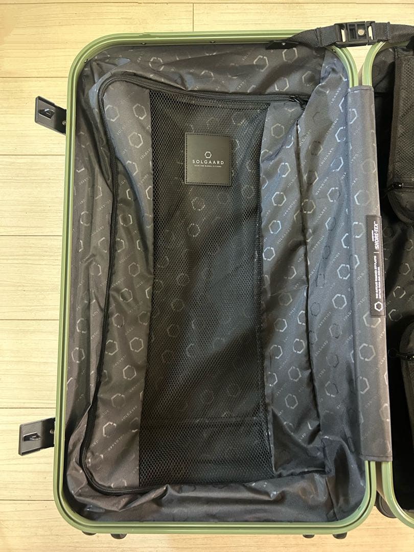 SOLGAARD ソルガード 時短スーツケース 91L Lサイズ　美品✨