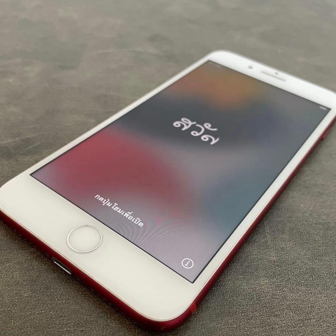 Phone 7 Plus 256GB RED SIMフリー バッテリー96% 赤