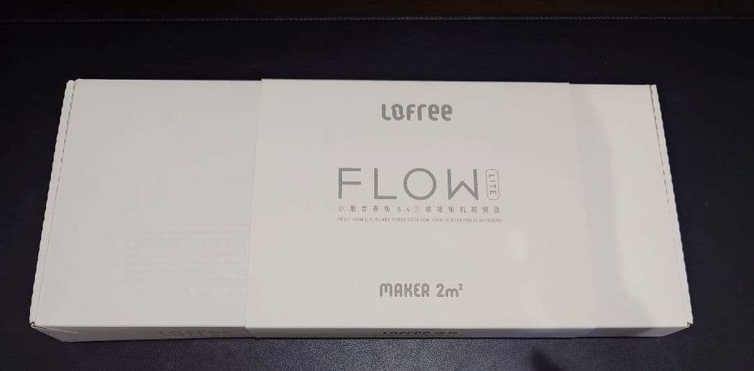 Lofree FLOW Lite 84　ホワイト（キーキャップ変更）