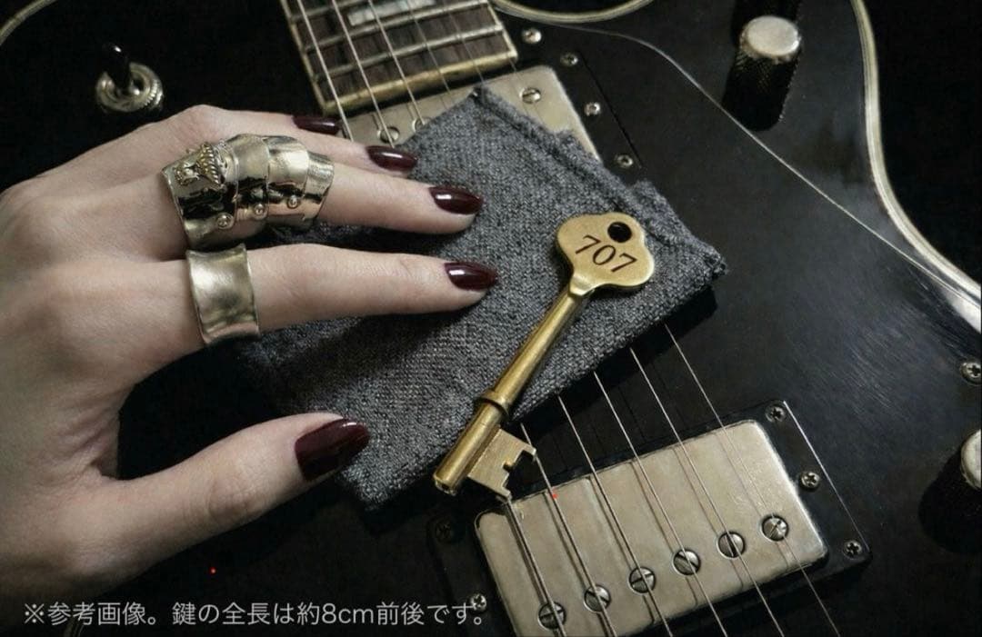 数量限定 707号室(ナナマルナナ)古鍵 金属 真鍮 刻印 アンティークキー C