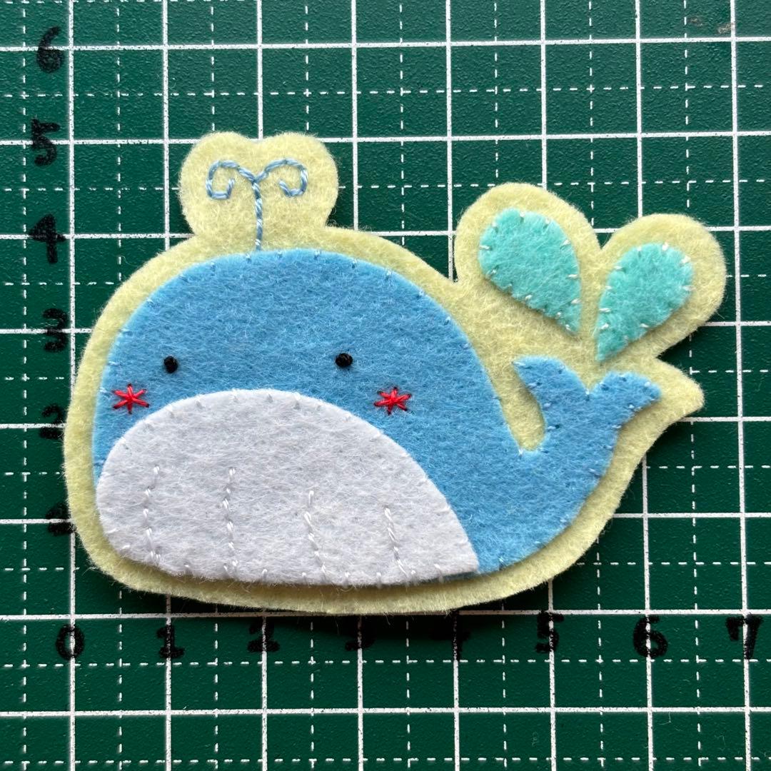 ハンドメイド フェルト ワッペン あや様