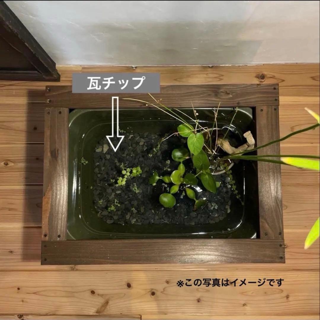 【メダカ飼育】NV BOX 22用の木枠と低床セット 杉材 ブラウン