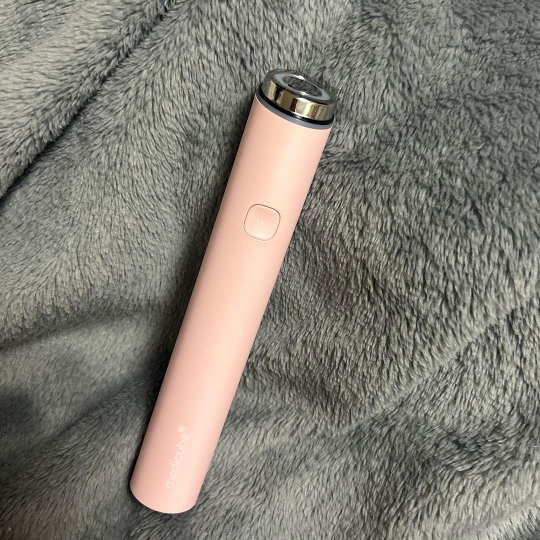 ★my.★メディキューブ 美顔器 充電器付き ピンク 箱無し