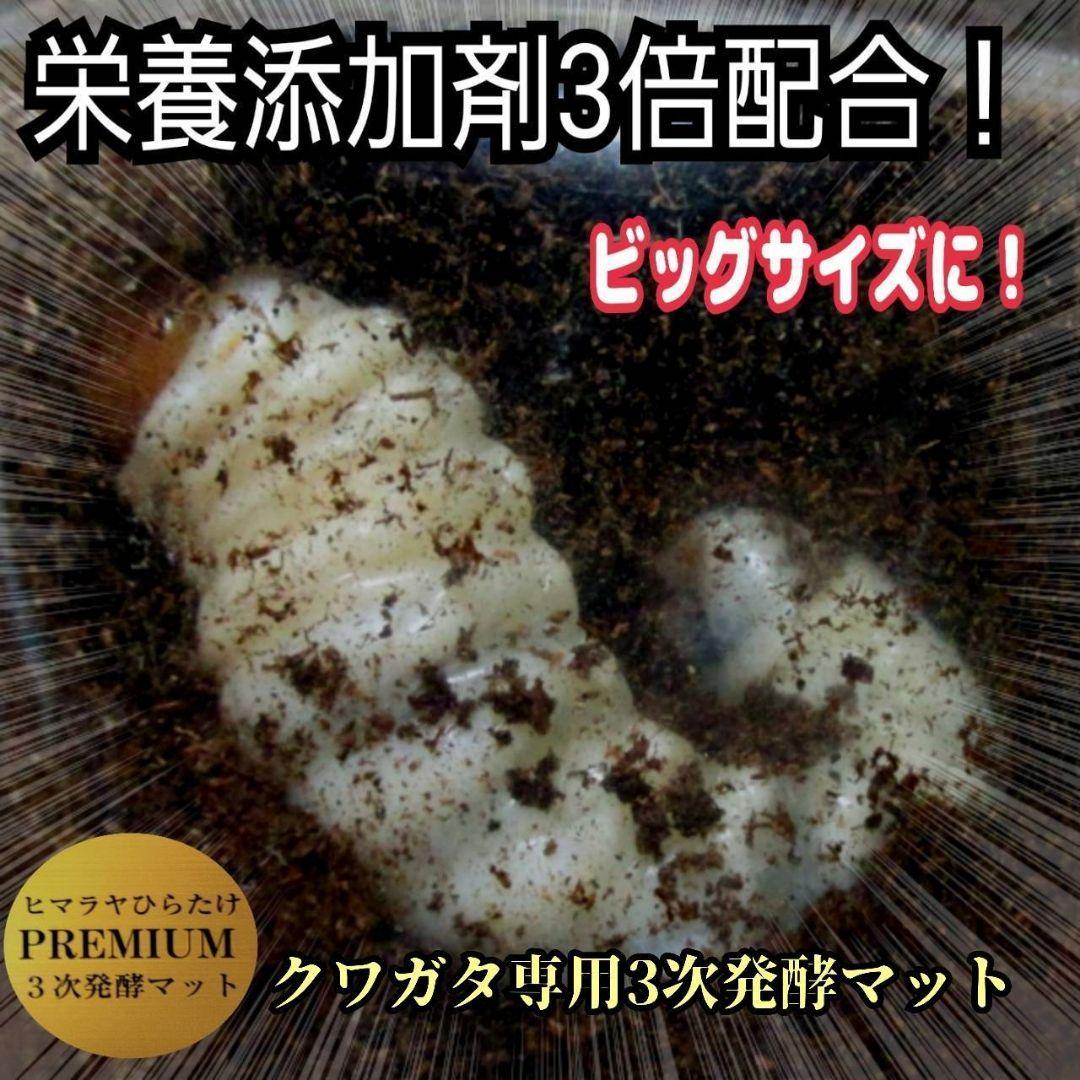 極上品！ヒマラヤひらたけプレミアム3次発酵クワガタマット【40L】栄養添加剤3倍