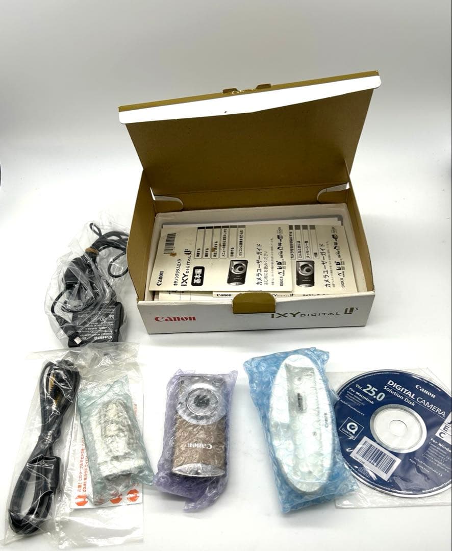 【未使用品】Canon コンパクトデジタルカメラ　IXY DIGITAL L3