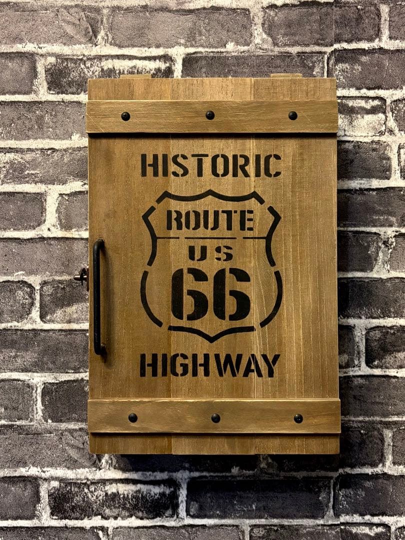 No.995 男前インテリア　ルート66 ROUTE66 ウォールシェルフ