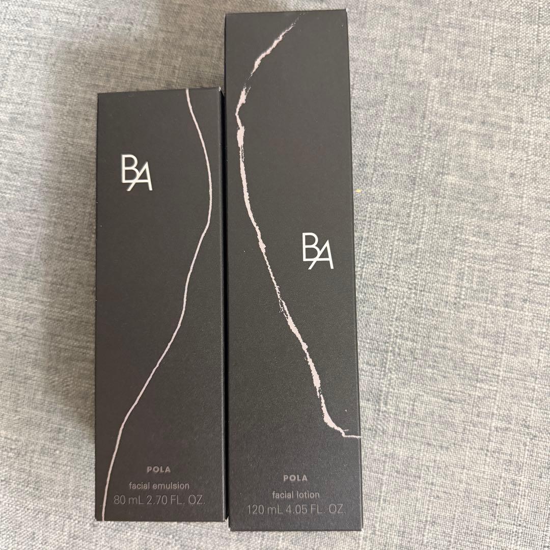 新品ポーラ B.A ミルク N 80mL ローション N 120mL 本体