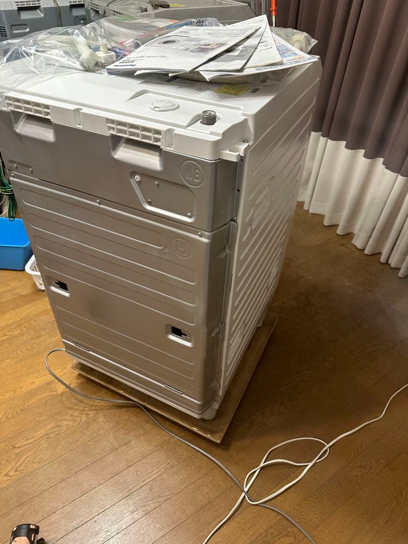 パナソニック　NA-LX127AR 2023年購入　ドラム式洗濯乾燥機分解清掃済