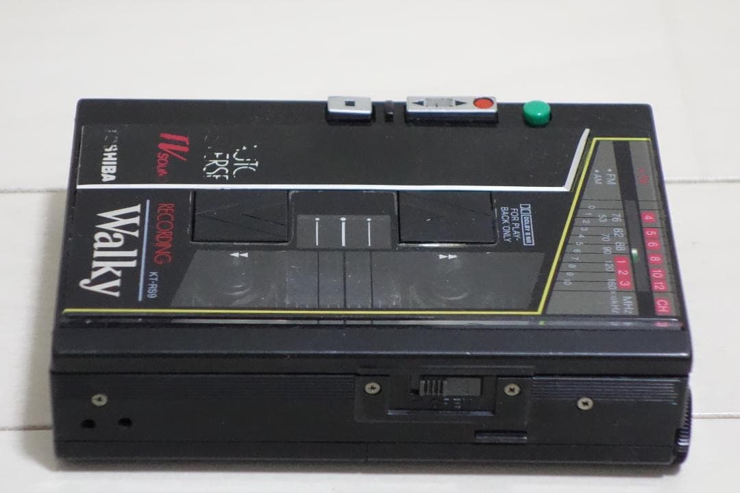 希少品 カセットレコーダー Walkey KT-RS9 TOSHIBA 東芝