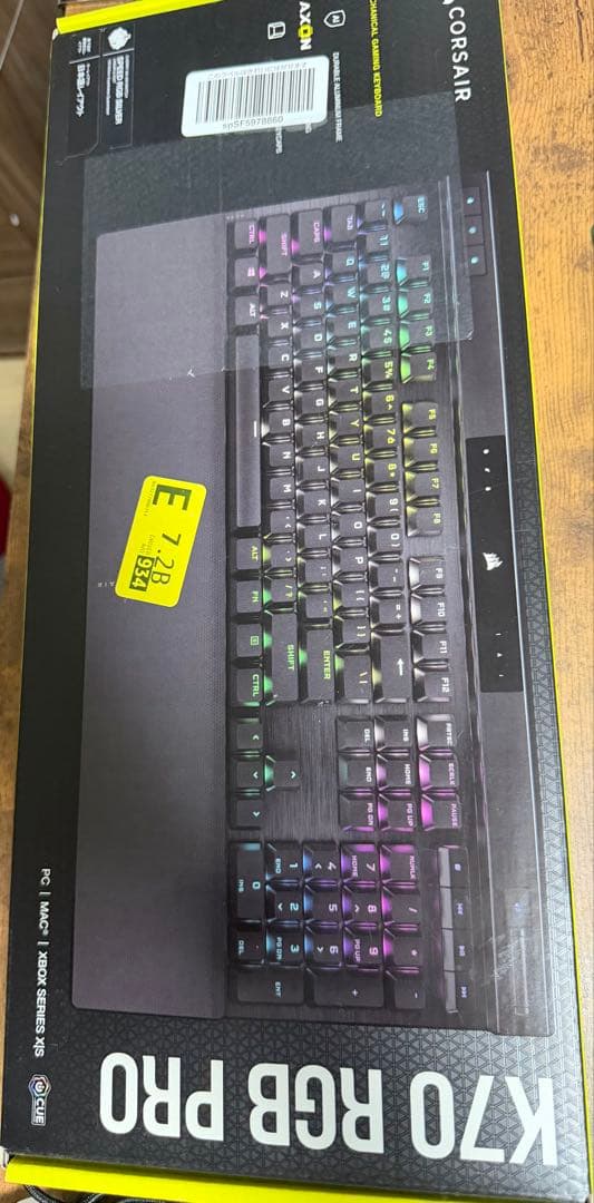 キーボード CORSAIR K70 RGB PRO BLACK