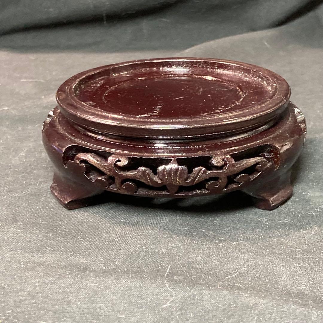 中国美術【美品】銅胎 菓子器 蓋物 台座付