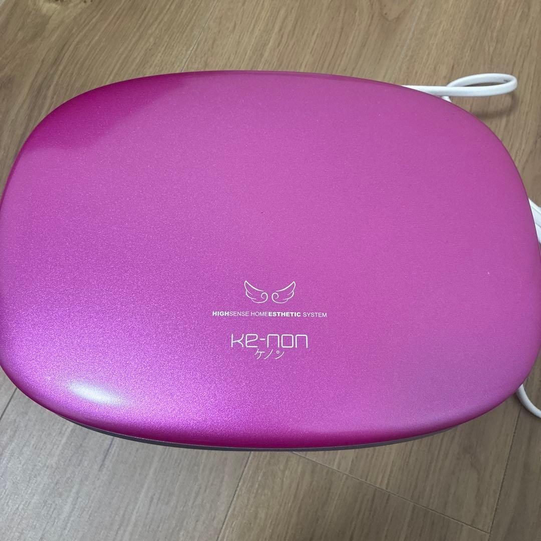 残数多いです！ケノン脱毛器 ピンク