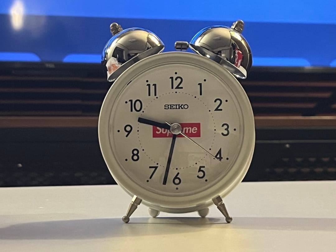 その他 Supreme / Seiko Alarm Clock \"White\"