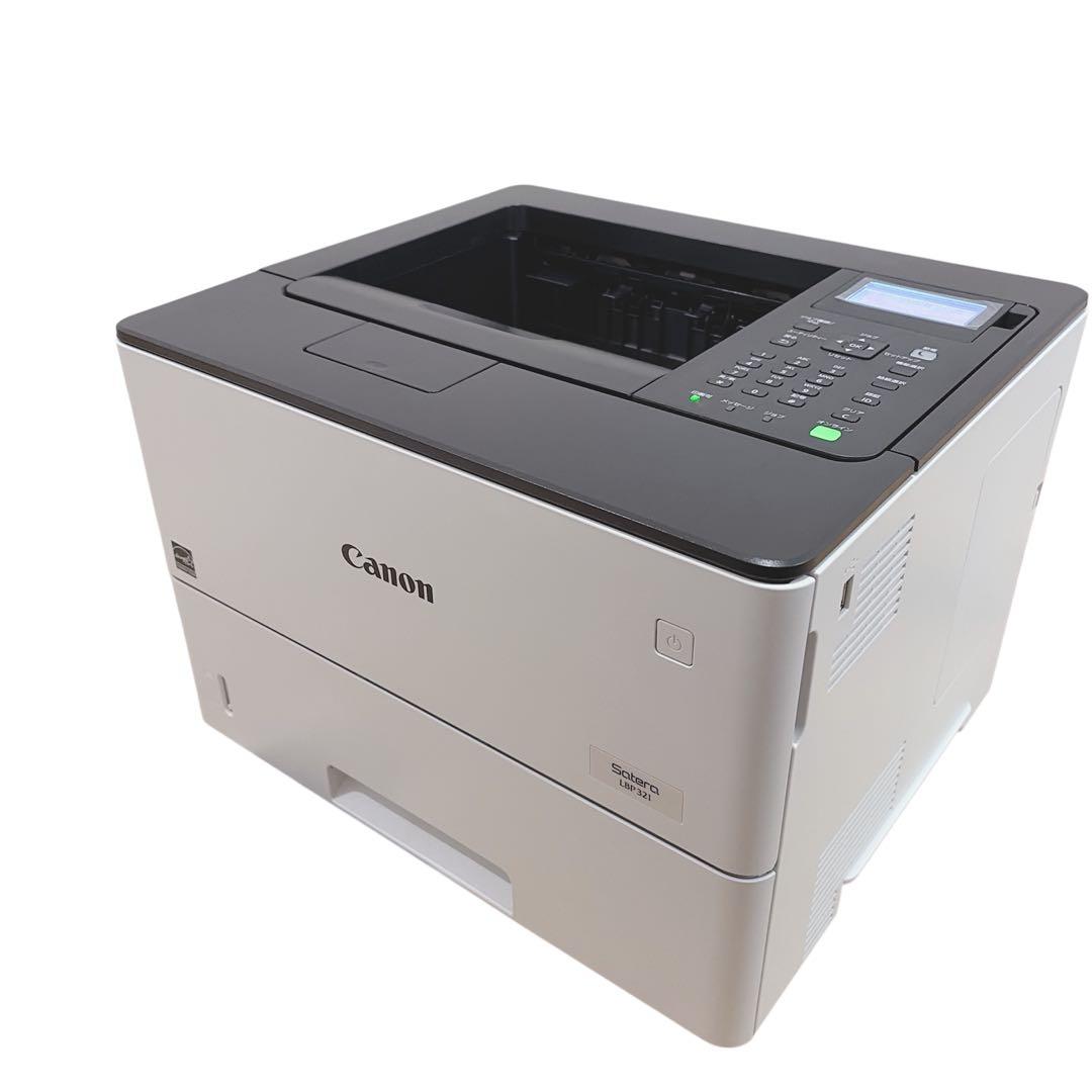 【極美品】 Canon LBP321 A4 モノクロレーザー プリンター