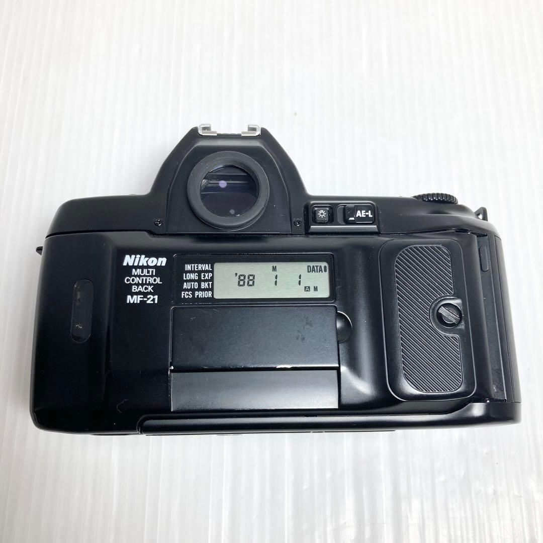 極美品 Nikon フィルム一眼レフカメラ F-801 ボディ MF-21