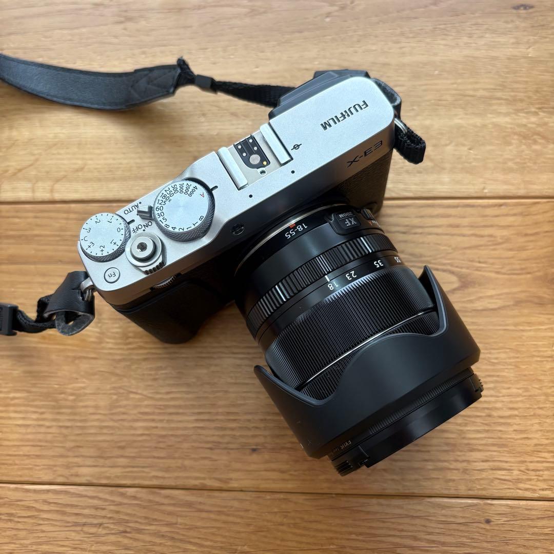FUJIFILM X-E3 シルバー　レンズキット