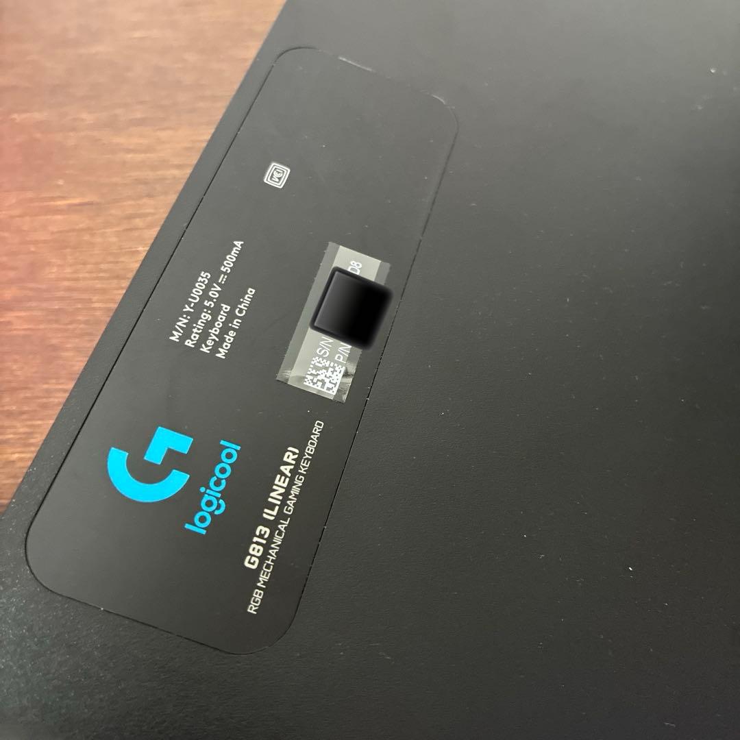 logicool G813 ゲーミングキーボード　赤軸　リニア　動作OK