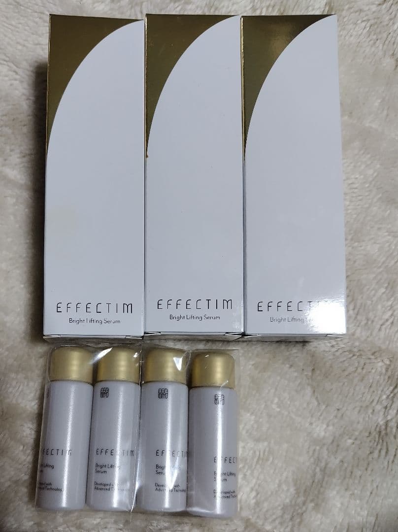 新品未開封EFFECTIM Bright Lifting Serum 3本セット
