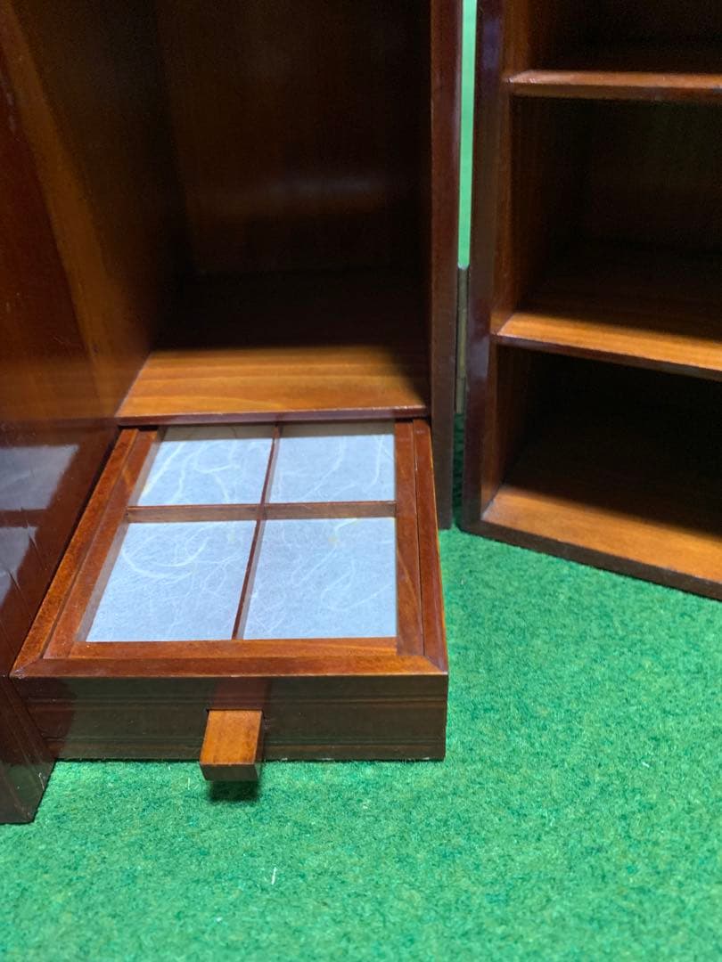 煎茶道　旅箪笥　お道具付　古道具