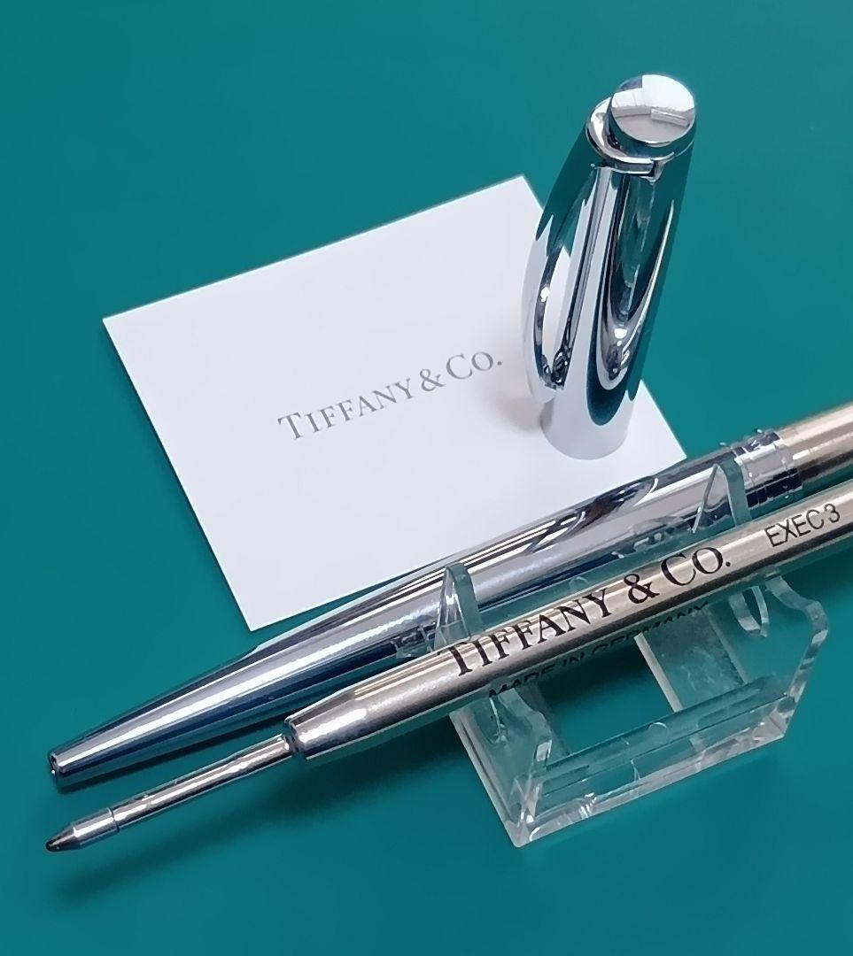 【極美品】Tiffany & Co. エグディクティブTクリップボールペン