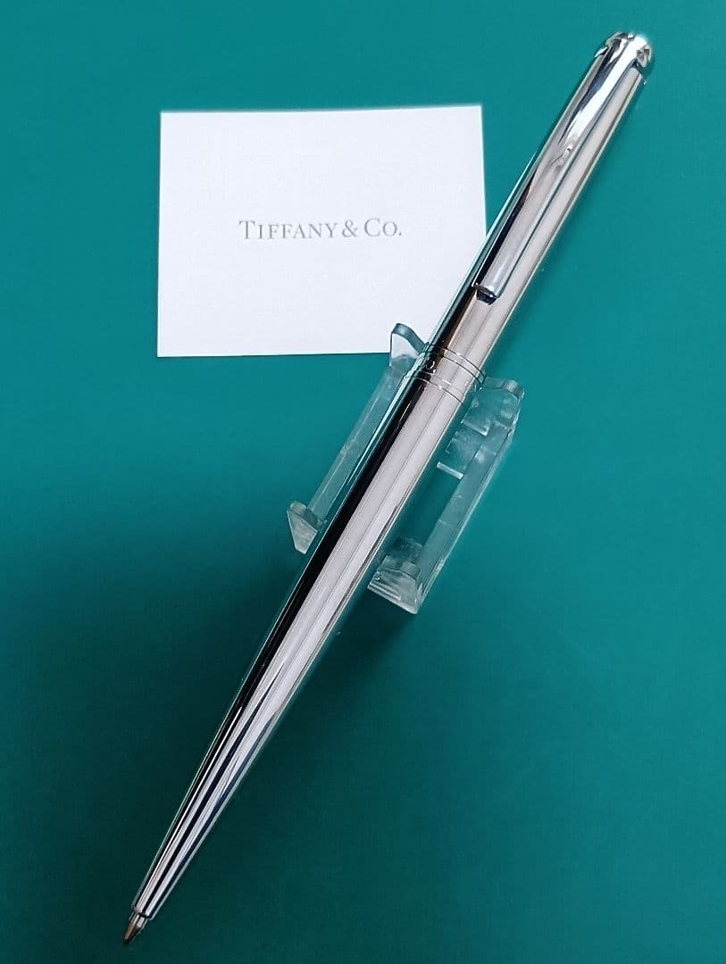 【極美品】Tiffany & Co. エグディクティブTクリップボールペン