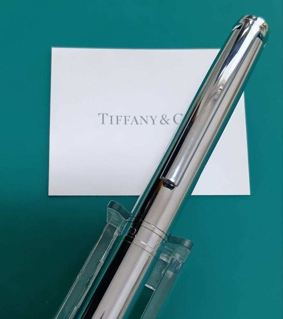 【極美品】Tiffany & Co. エグディクティブTクリップボールペン