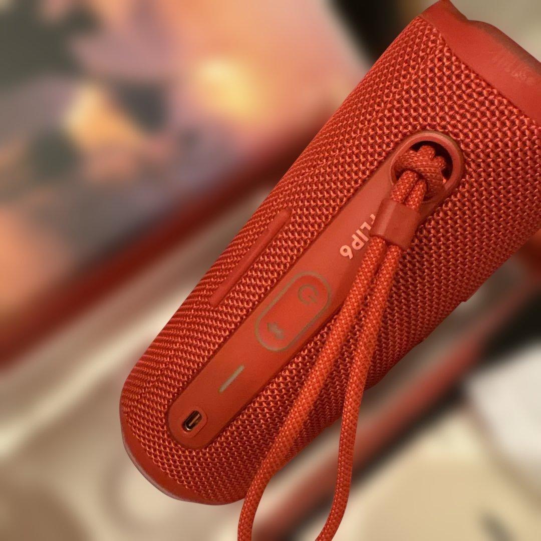 JBL FLIP6 ワイヤレススピーカー レッド