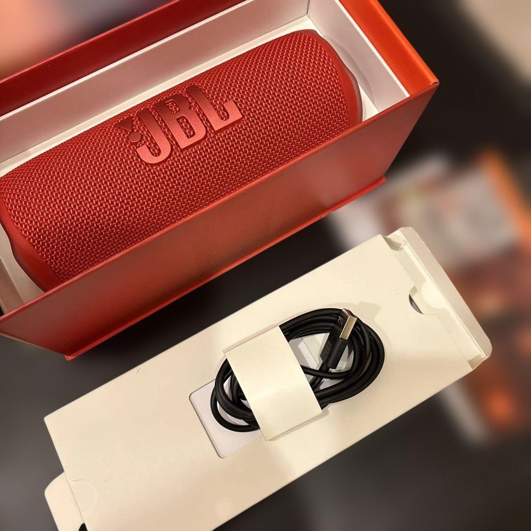 JBL FLIP6 ワイヤレススピーカー レッド