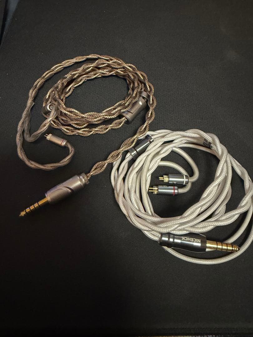 イヤホン nicehck AceMeteor + wings 4.4mm 2pin