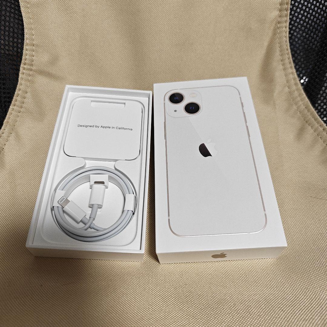 iPhone 13mini スターライト